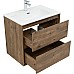 Тумба под раковину Aquanet Милан 70 336378 подвесная Дуб рустикальный