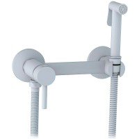 Гигиенический душ со смесителем CeramaLux DRS/005 Белый матовый