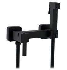 Гигиенический душ со смесителем CeramaLux DBS/001 Черный матовый