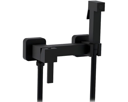 Гигиенический душ со смесителем CeramaLux DBS/001 Черный матовый