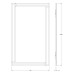 Зеркало Evoform Style 100x60 с зеркальным обрамлением - цвет Графит