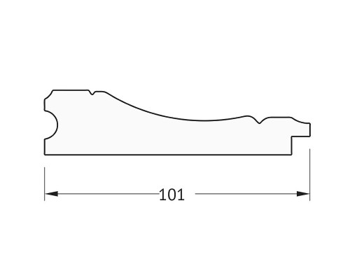 Зеркало Evoform Octagon 64х64 BY 7378 в багетной раме - Вензель серебряный 101 мм