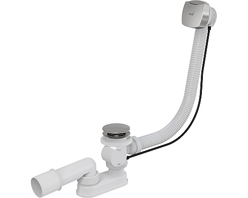 Слив-перелив Alcaplast A51CRM-80 полуавтомат Хром