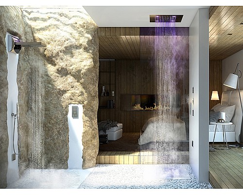 Верхний душ Bossini Dream H38908.030 Хром