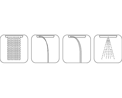 Верхний душ Bossini Dream H38908.030 Хром