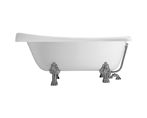 Акриловая ванна Kerasan Retro 170x77 105590 Белый Хром