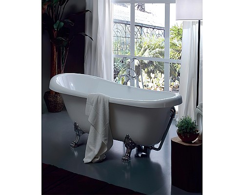 Акриловая ванна Kerasan Retro 170x77 105590 Белый Хром