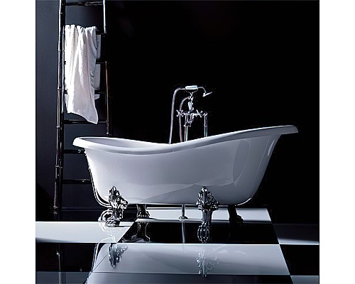 Акриловая ванна Kerasan Retro 170x77 105590 Белый Хром