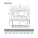 Акриловая ванна Relisan Neonika 150x70 Гл000000963 без гидромассажа
