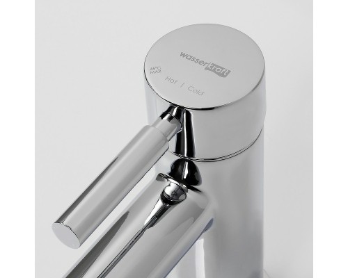Смеситель для раковины WasserKRAFT Main Thermo 4103T с термостатом Хром