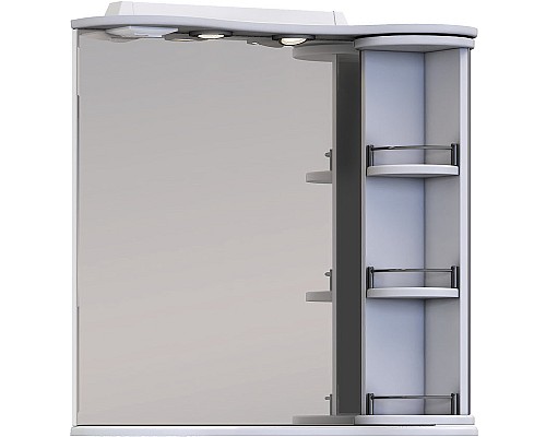 Зеркало со шкафом Vigo Callao 70 zsh.CAL.70.El с подсветкой Белое