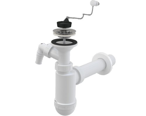 Сифон для раковины Alcaplast Белый