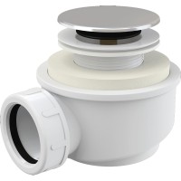 Сифон для душевого поддона Alcaplast Хром