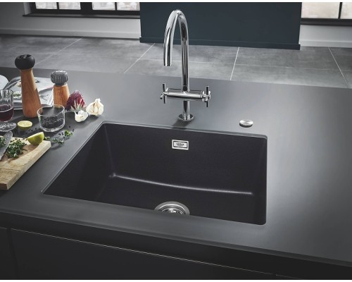 Кухонная мойка Grohe K700 61 Черный гранит