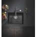 Кухонная мойка Grohe K700 61 Черный гранит