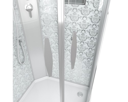 Душевая кабина Niagara Luxe NG-7715WBK 90x90 без гидромассажа