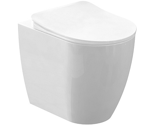 Унитаз Creavit Free FE350-11CB00E-0000 приставной Белый без сиденья