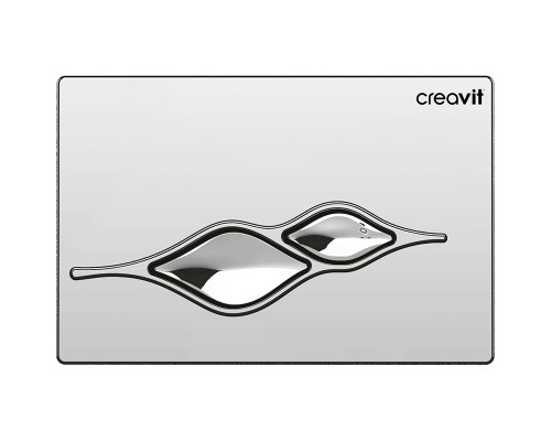 Клавиша смыва Creavit Ufo Хром глянцевая