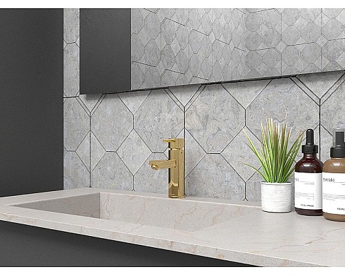 Смеситель для раковины Shouder Unique 0170206 Золото