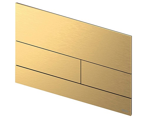 Клавиша смыва Tece Square II 9240847 (9240838) для унитаза PVD Brushed Gold Optic