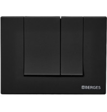 Клавиша смыва Berges Novum S5 Черная