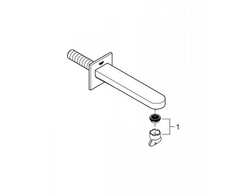 Излив для смесителя Grohe Plus Хром