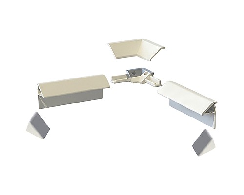 Комплект декоративных планок Altasan KDP140 Белый