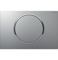 Клавиша смыва Geberit Sigma 10 Матовый хром лакированный, глянцевый хром
