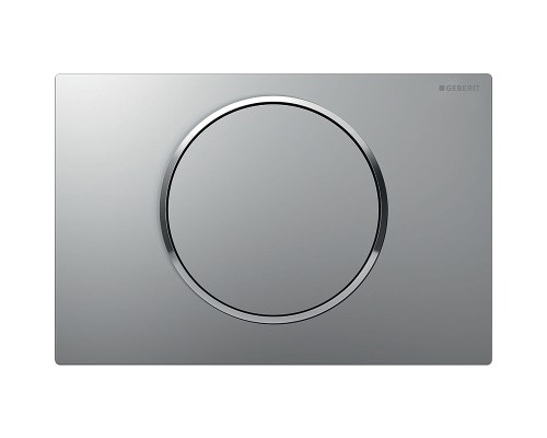 Клавиша смыва Geberit Sigma 10 Матовый хром лакированный, глянцевый хром