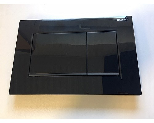 Клавиша смыва Geberit Sigma 30 NEW 115.883.DW.1 Черный глянцевый Клавиша смыва Geberit Sigma 30 NEW 115.883.DW.1 Черный глянцевый