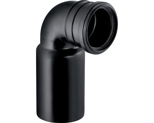 Колено для унитаза Geberit 366.061.16.1 Черный