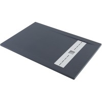 Душевой поддон из искусственного камня Aquanet Delight 140x80 Черный