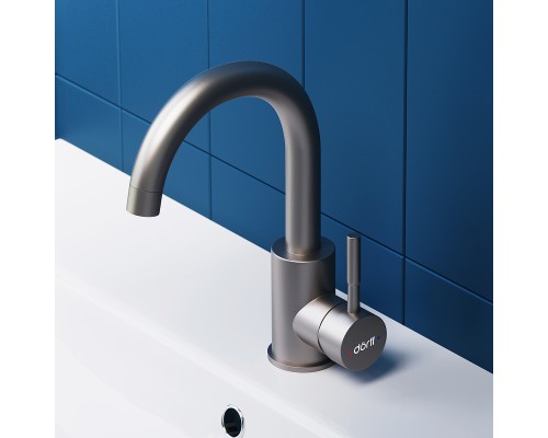 Смеситель для раковины Dorff Logic D3002101SS Нержавеющая сталь