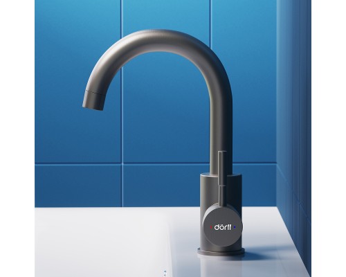Смеситель для раковины Dorff Logic D3002101SS Нержавеющая сталь