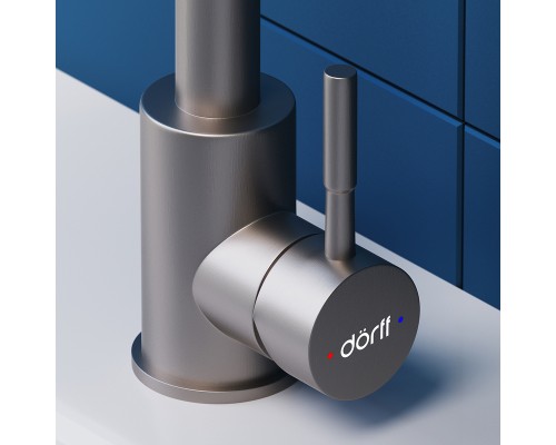Смеситель для раковины Dorff Logic D3002101SS Нержавеющая сталь