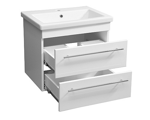 Тумба под раковину Stella Polar Ванесса 60 SP-00000235 подвесная Белая