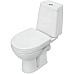 Унитаз-компакт Sanita Марс WC.CC/Mars/2-DM.Rim/WHT.G/S1 с бачком и сиденьем Микролифт