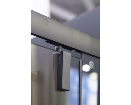 Душевой уголок Niagara Nova NG-6801-08 BLACK 90х90 профиль Черный стекло прозрачное