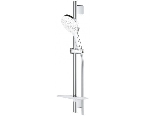 Душевой гарнитур Grohe Rainshower SmartActive Белая луна Хром