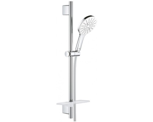Душевой гарнитур Grohe Rainshower SmartActive Белая луна Хром