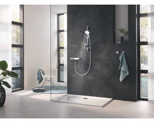 Душевой гарнитур Grohe Rainshower SmartActive Белая луна Хром