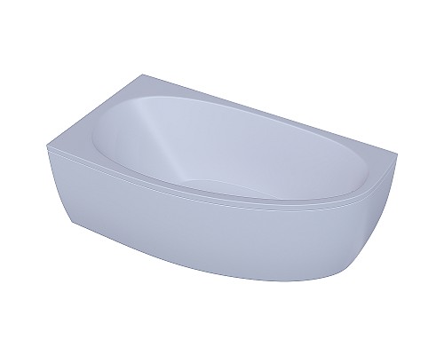 Акриловая ванна Aquatek Eco-friendly Дива 160х90 L DIV160-0000001 без панелей, каркаса и слив-перелива Акриловая ванна Aquatek Eco-friendly Дива 160х90 L DIV160-0000001 без панелей, каркаса и слив-перелива