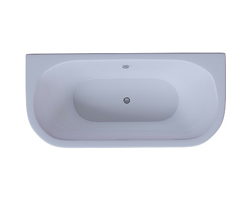 Акриловая ванна Aquatek Морфей 190х90 MOR190-0000059 без гидромассажа с фронтальной панелью с каркасом (вклеенный) со слив-переливом