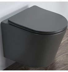 Унитаз Comforty 105MDH 00-00007648 подвесной Графит матовый с сиденьем Микролифт