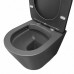 Унитаз Comforty 105MDH подвесной Графит матовый с сиденьем Микролифт