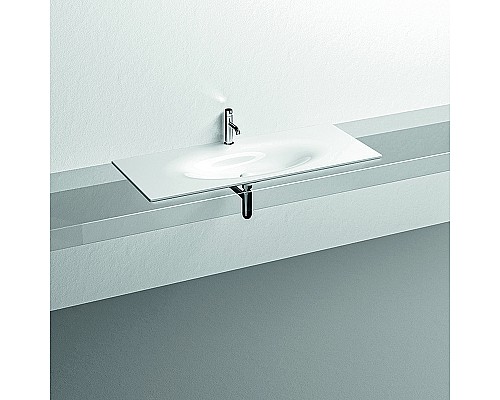 Раковина Kerasan Shape 122 548001*1 Белая глянцевая