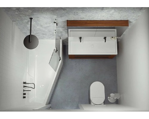 Акриловая ванна Riho Rething Space 170х90 R B113001005 (BR1500500000000) без гидромассажа