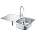 Кухонная мойка со смесителем Grohe K200 Нержавеющая сталь