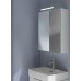 Зеркальный шкаф Laufen Base 60 R с подсветкой Белый глянец