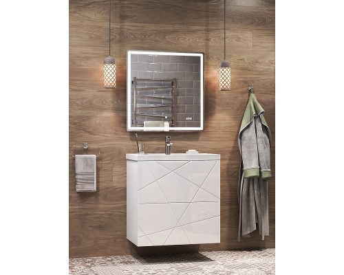 Зеркало Vigo Geometry Comfort 70 с подсветкой с сенсорным выключателем